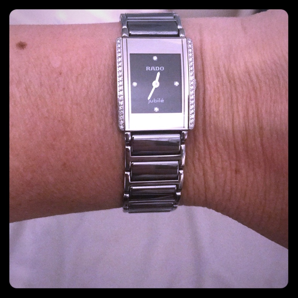 COPY - RADO Jubile Diamond Titanium Ladies Watch